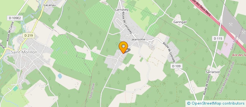 localisation de l'entreprise MONSIEUR BERNARD BROCA-BRISSON  SAINT-SELVE