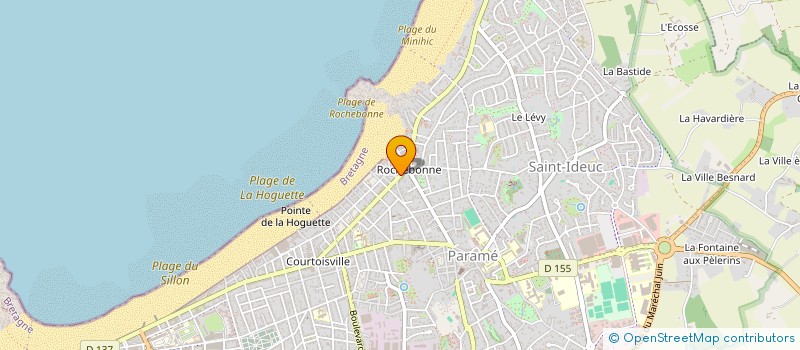 localisation de l'entreprise MONSIEUR BERNARD BROSSIER  SAINT-MALO