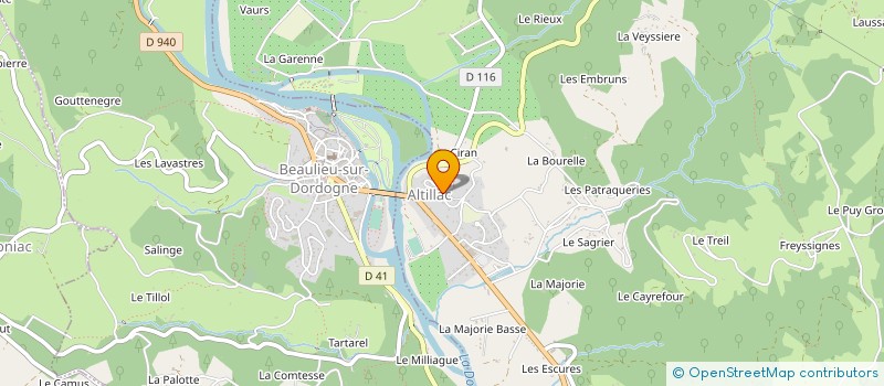 localisation de l'entreprise MONSIEUR BERNARD BROUSSE à LA CHAPELLE-AUX-SAINTS