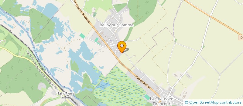 localisation de l'entreprise MONSIEUR BERNARD BROUTIN à BELLOY-SUR-SOMME