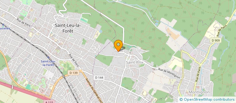 localisation de l'entreprise MONSIEUR BERNARD BRUNET à SAINT-PRIX