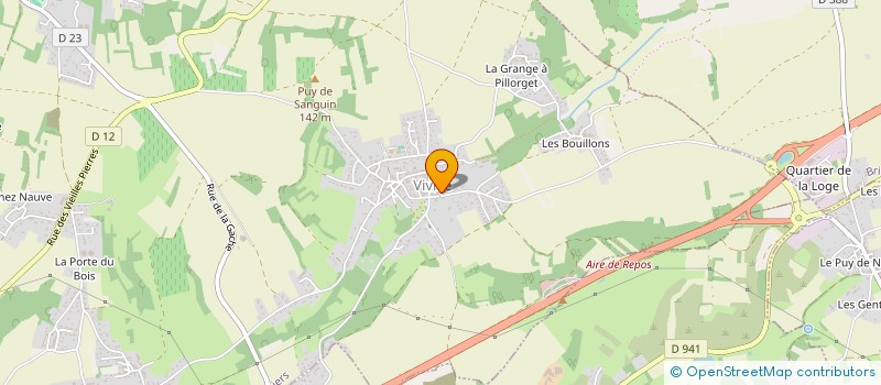 localisation de l'entreprise MONSIEUR BERNARD BRUNET  CHAMPNIERS