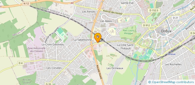 localisation de l'entreprise MONSIEUR BERNARD BRUZZI à SAINTE-GEMME-MORONVAL