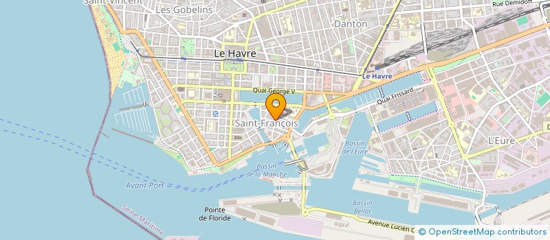 localisation de l'entreprise MONSIEUR BERNARD BUFFLER à LE HAVRE