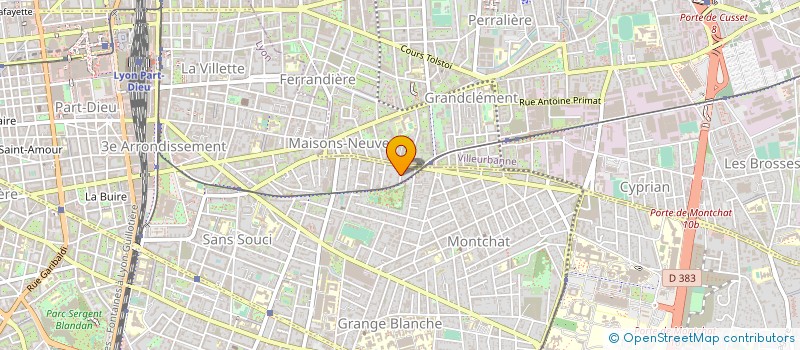 localisation de l'entreprise MONSIEUR BERNARD BUI-XUAN  LYON