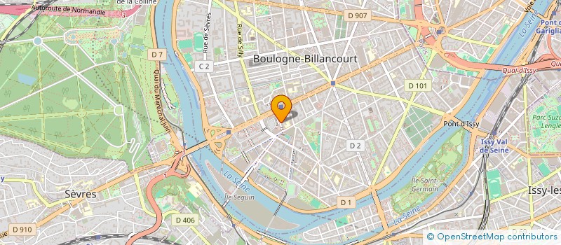 localisation de l'entreprise MONSIEUR BERNARD BULENS à BOULOGNE-BILLANCOURT