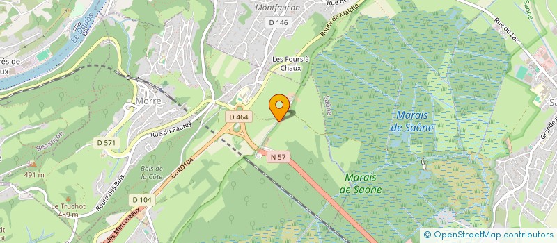 localisation de l'entreprise MONSIEUR BERNARD BULLE  MORRE