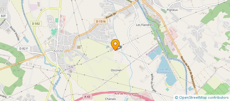 localisation de l'entreprise MONSIEUR BERNARD BUTHOD-GARCON  AOSTE