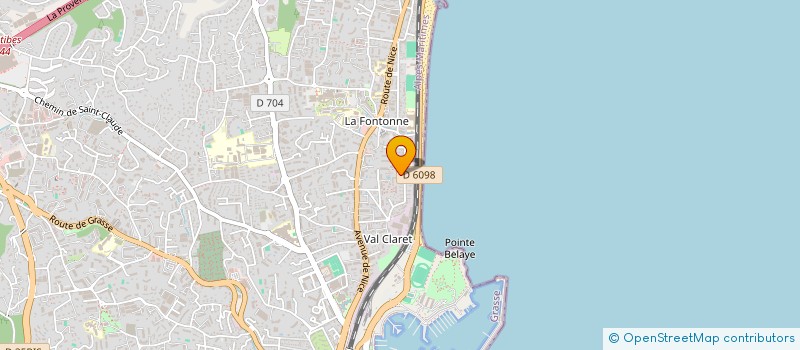 localisation de l'entreprise MONSIEUR BERNARD BUTTELLI à ANTIBES