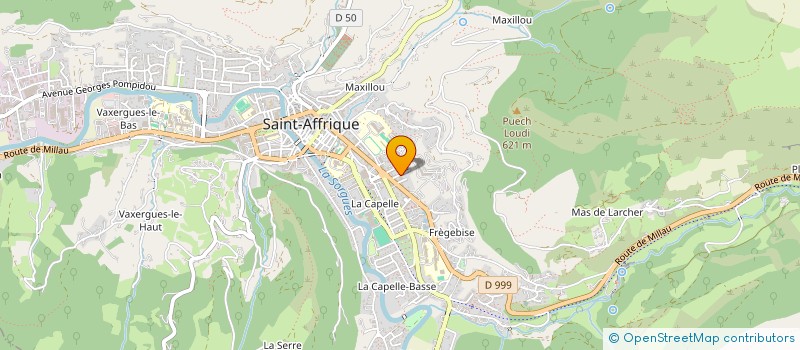 localisation de l'entreprise MONSIEUR BERNARD CABANEL à SAINT-AFFRIQUE