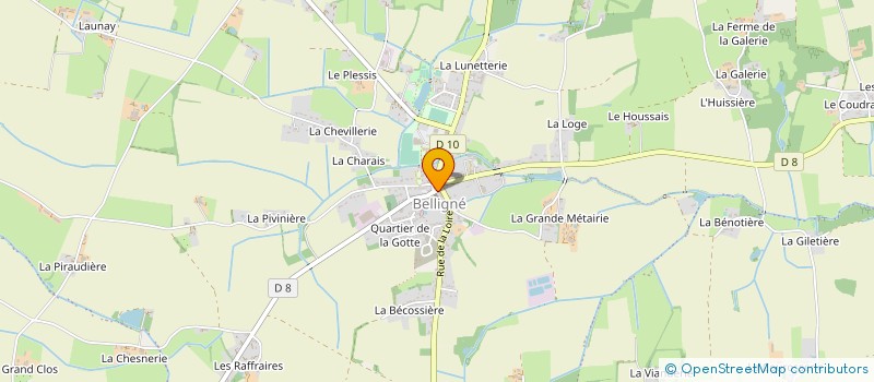 localisation de l'entreprise MONSIEUR BERNARD CADOT à LOIREAUXENCE