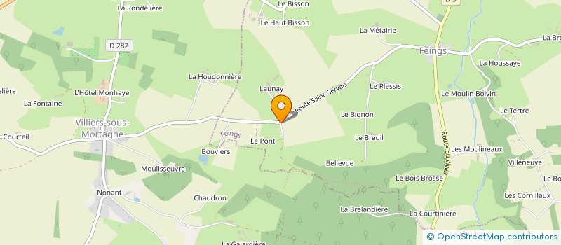 localisation de l'entreprise MONSIEUR BERNARD CAILLARD à MAUVES-SUR-HUISNE