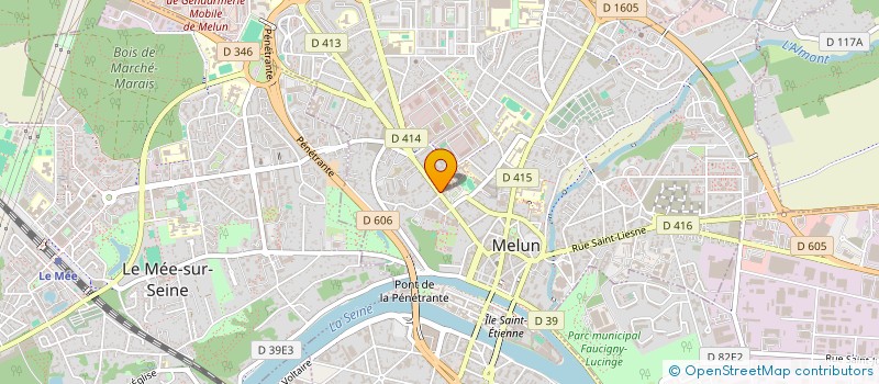 localisation de l'entreprise MONSIEUR BERNARD CALETTI à MELUN
