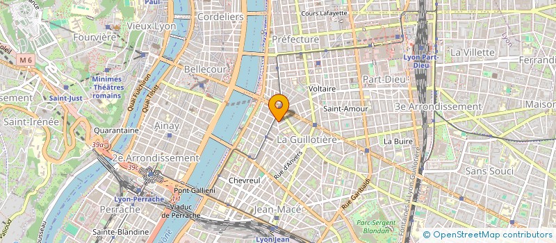 localisation de l'entreprise MONSIEUR BERNARD CAMELIN  LYON