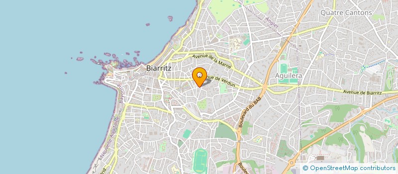 localisation de l'entreprise MONSIEUR BERNARD CAMIDEBACH à BIARRITZ
