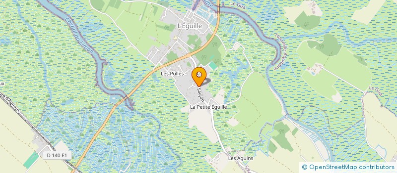 localisation de l'entreprise MONSIEUR BERNARD CANTALUPI  L'EGUILLE