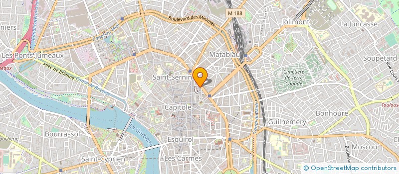 localisation de l'entreprise MONSIEUR BERNARD CAPAYROU à TOULOUSE