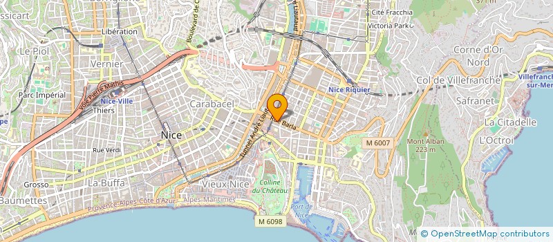 localisation de l'entreprise MONSIEUR BERNARD CAPPELLINO à NICE