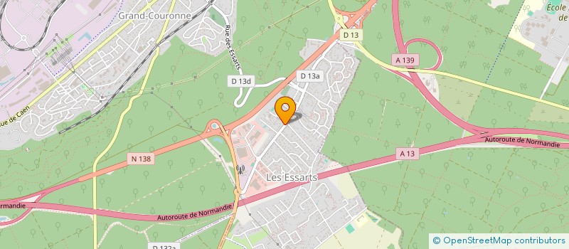 localisation de l'entreprise MONSIEUR BERNARD CARMON  GRAND-COURONNE