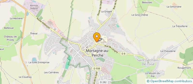 localisation de l'entreprise MONSIEUR BERNARD CARON à MORTAGNE-AU-PERCHE