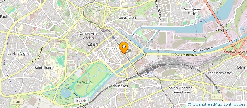 localisation de l'entreprise MONSIEUR BERNARD CASSAGNE à CAEN