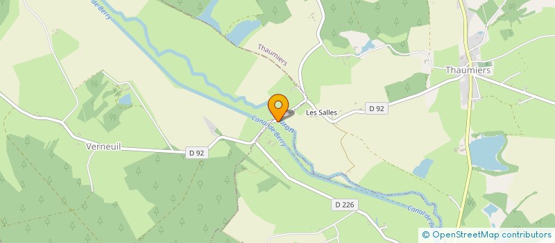 localisation de l'entreprise MONSIEUR BERNARD CATINAUD  LE PONDY