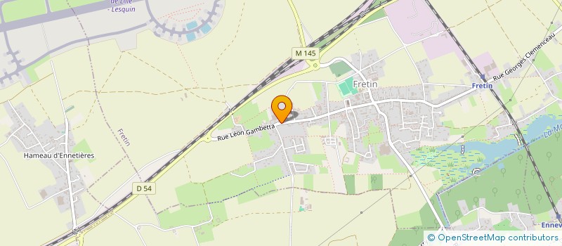 localisation de l'entreprise MONSIEUR BERNARD CAULIER à FRETIN