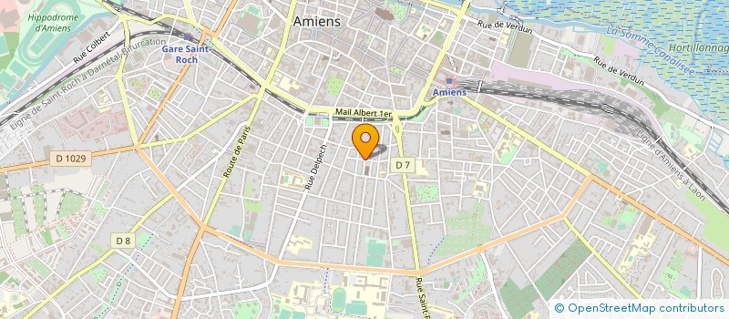 localisation de l'entreprise MONSIEUR BERNARD CAULLIEZ à AMIENS