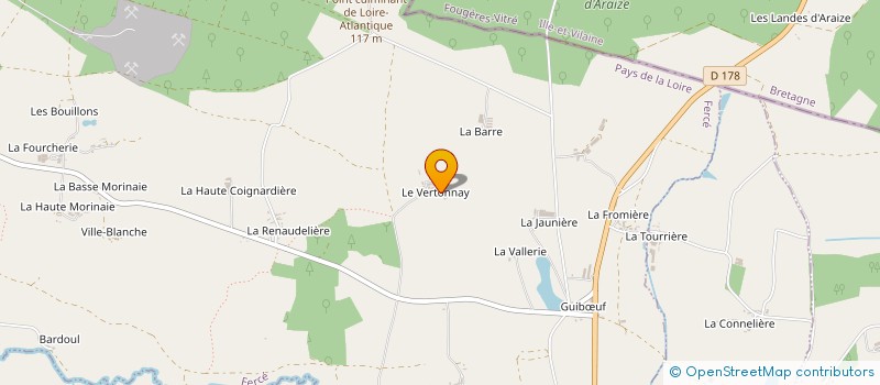 localisation de l'entreprise MONSIEUR BERNARD CAVE à FERCE