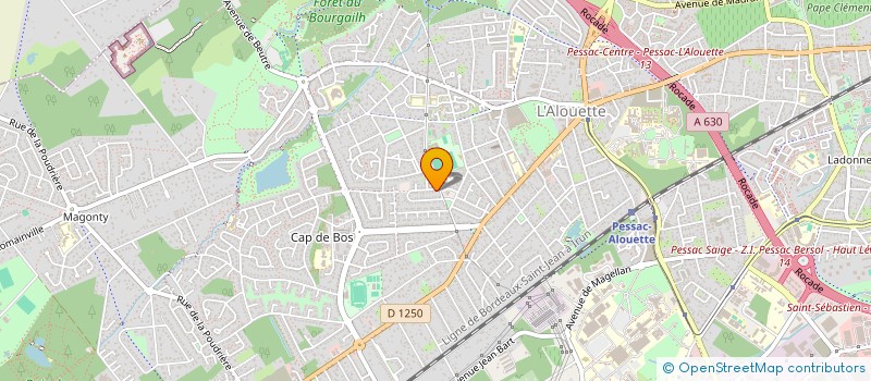 localisation de l'entreprise MONSIEUR BERNARD CAZALS à PESSAC