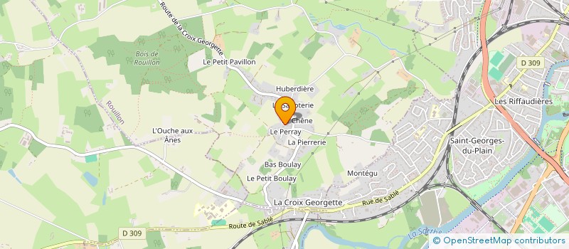 localisation de l'entreprise MONSIEUR BERNARD CELLE à ROUILLON