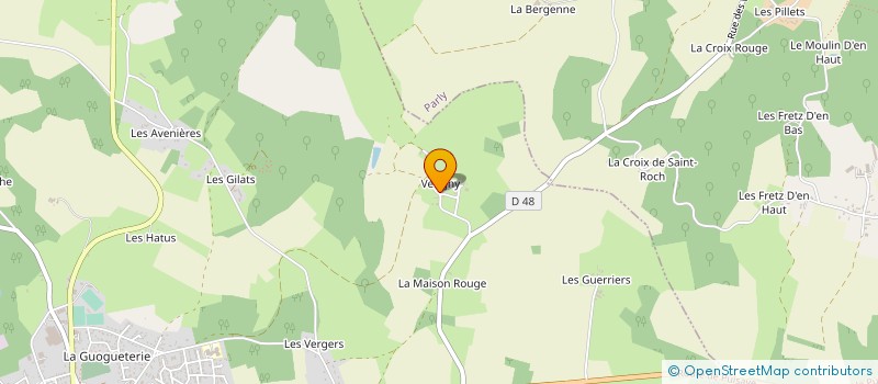 localisation de l'entreprise MONSIEUR BERNARD CEPRE  VILLIERS-SAINT-BENOIT