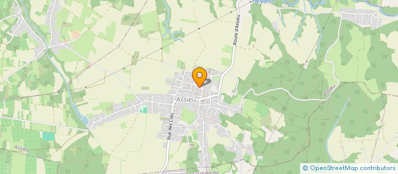 localisation de l'entreprise MONSIEUR BERNARD CERONI  ASSIEU