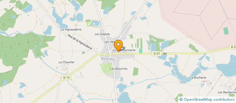localisation de l'entreprise MONSIEUR BERNARD CHABROL à ROSNAY