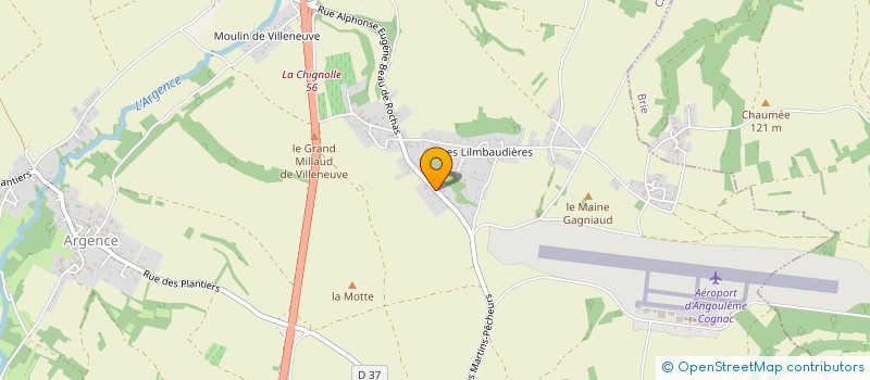 localisation de l'entreprise MONSIEUR BERNARD CHAIGNAUD à CHAMPNIERS