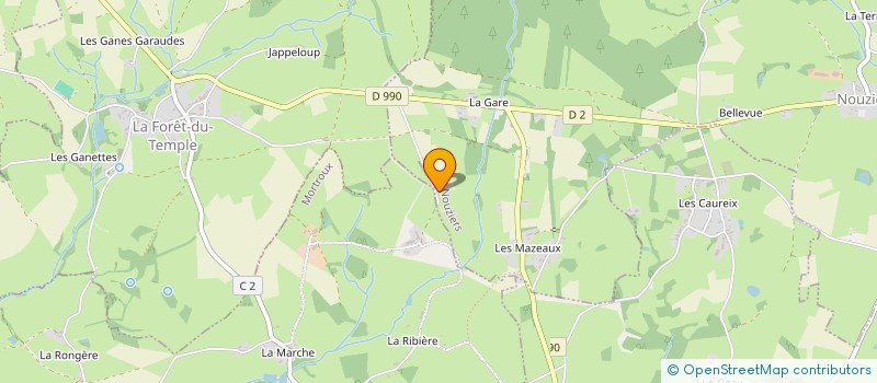 localisation de l'entreprise MONSIEUR BERNARD CHAMBILI à NOUZIERS