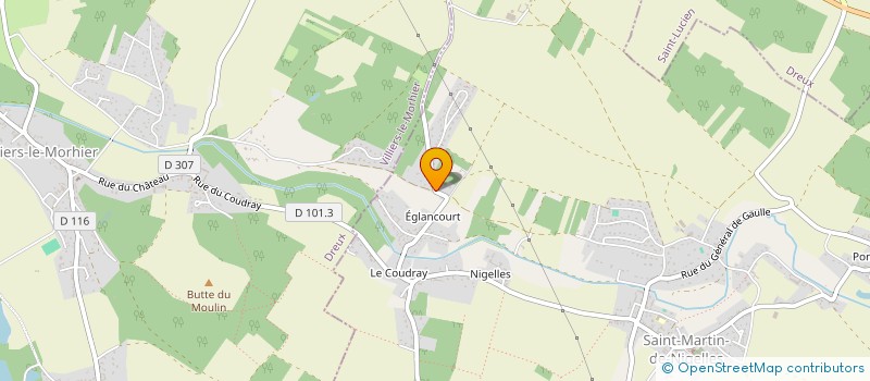 localisation de l'entreprise MONSIEUR BERNARD CHAMBRUN à SAINT-MARTIN-DE-NIGELLES