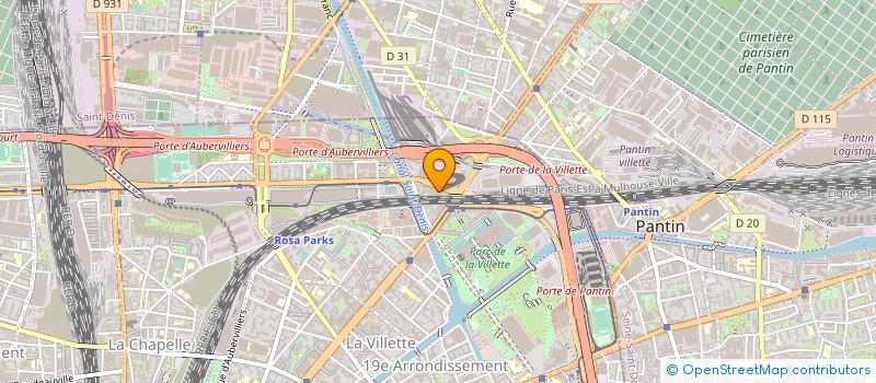 localisation de l'entreprise MONSIEUR BERNARD CHAPLAIN à PARIS