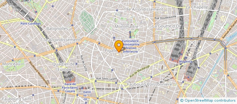 localisation de l'entreprise MONSIEUR BERNARD CHAPUIS  PARIS