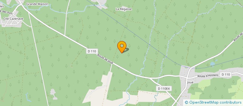 localisation de l'entreprise MONSIEUR BERNARD CHAPUZET  BELIN-BELIET