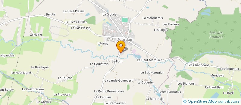 localisation de l'entreprise MONSIEUR BERNARD CHATEL à DOURDAIN