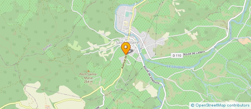 localisation de l'entreprise MONSIEUR BERNARD CHAYLA  PREIXAN