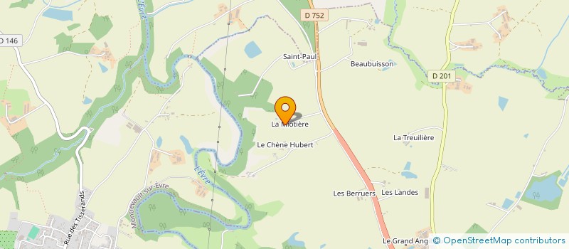 localisation de l'entreprise MONSIEUR BERNARD CHENE  BEAUPREAU-EN-MAUGES