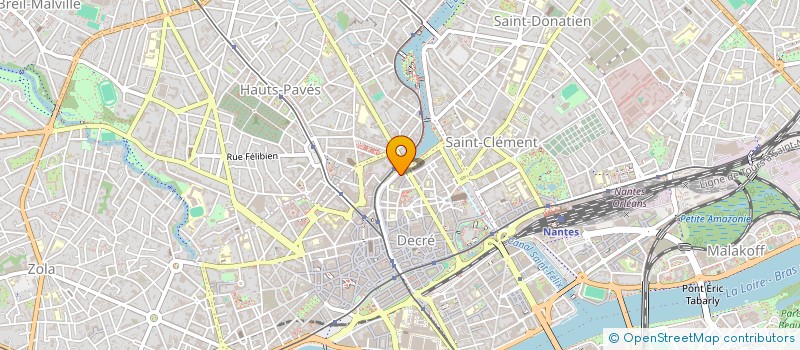 localisation de l'entreprise MONSIEUR BERNARD CHEREAU à NANTES