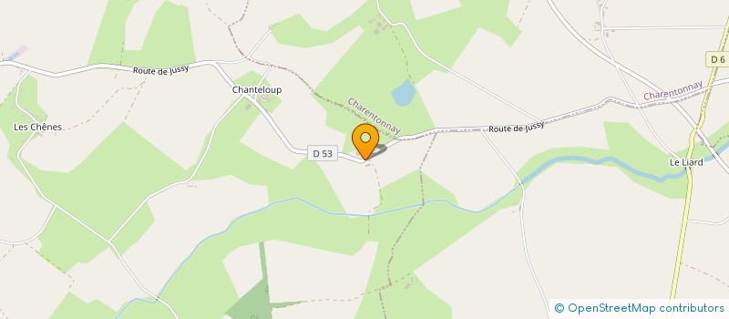 localisation de l'entreprise MONSIEUR BERNARD CHERRIER  COUY