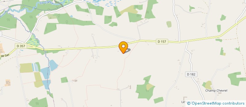 localisation de l'entreprise MONSIEUR BERNARD CHESNEL  SAINT-CLEMENT-RANCOUDRAY