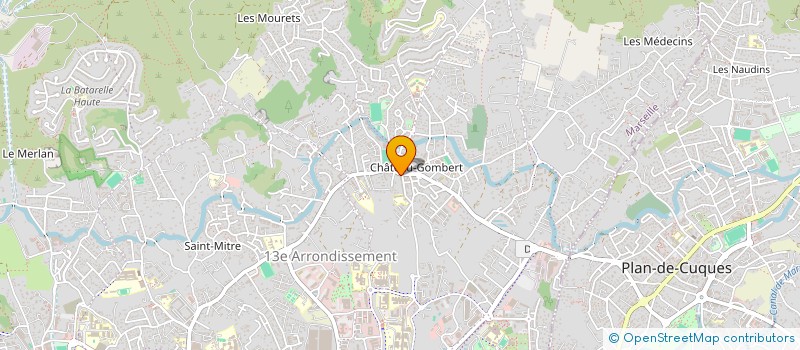 localisation de l'entreprise MONSIEUR BERNARD CHIAUSA à MARSEILLE
