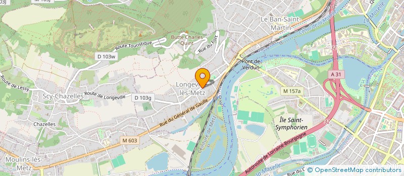 localisation de l'entreprise MONSIEUR BERNARD CHRISTIAN  LONGEVILLE-LES-METZ