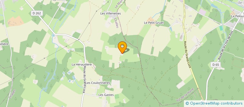 localisation de l'entreprise MONSIEUR BERNARD CHRISTIANS  CHALLES