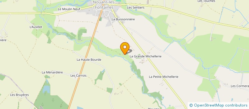 localisation de l'entreprise MONSIEUR BERNARD CIBOT  NOUANS-LES-FONTAINES